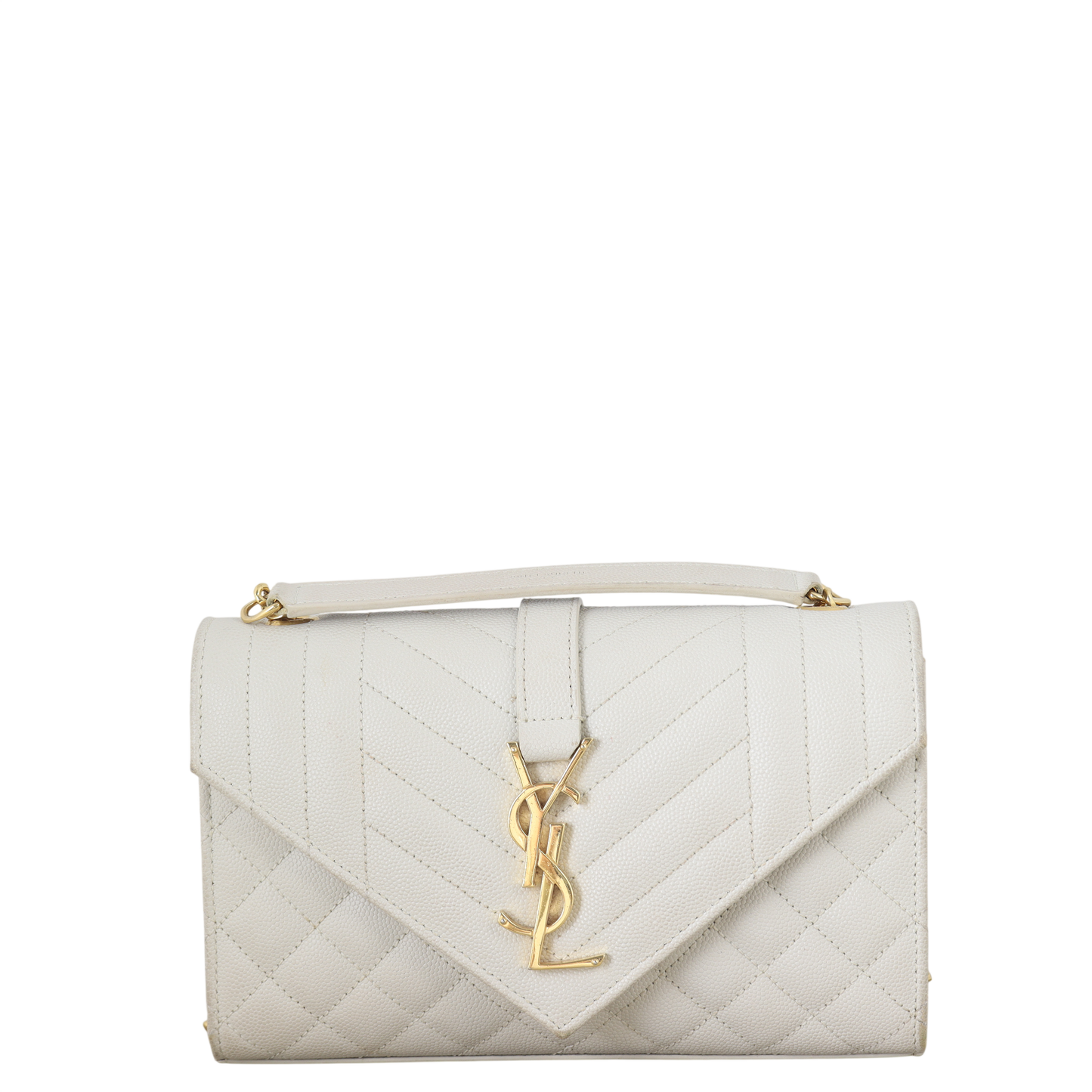 YSL Saint Laurent Saint Laurent Mix Envelope Chain Bag Matelasse Monogram Crossbody Bag Small 12122025