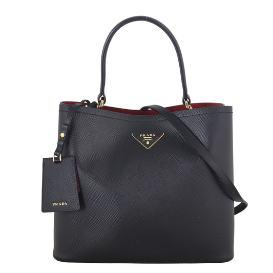 Prada Panier Saffiano Cuir Tote Handbag Large Tote Bag