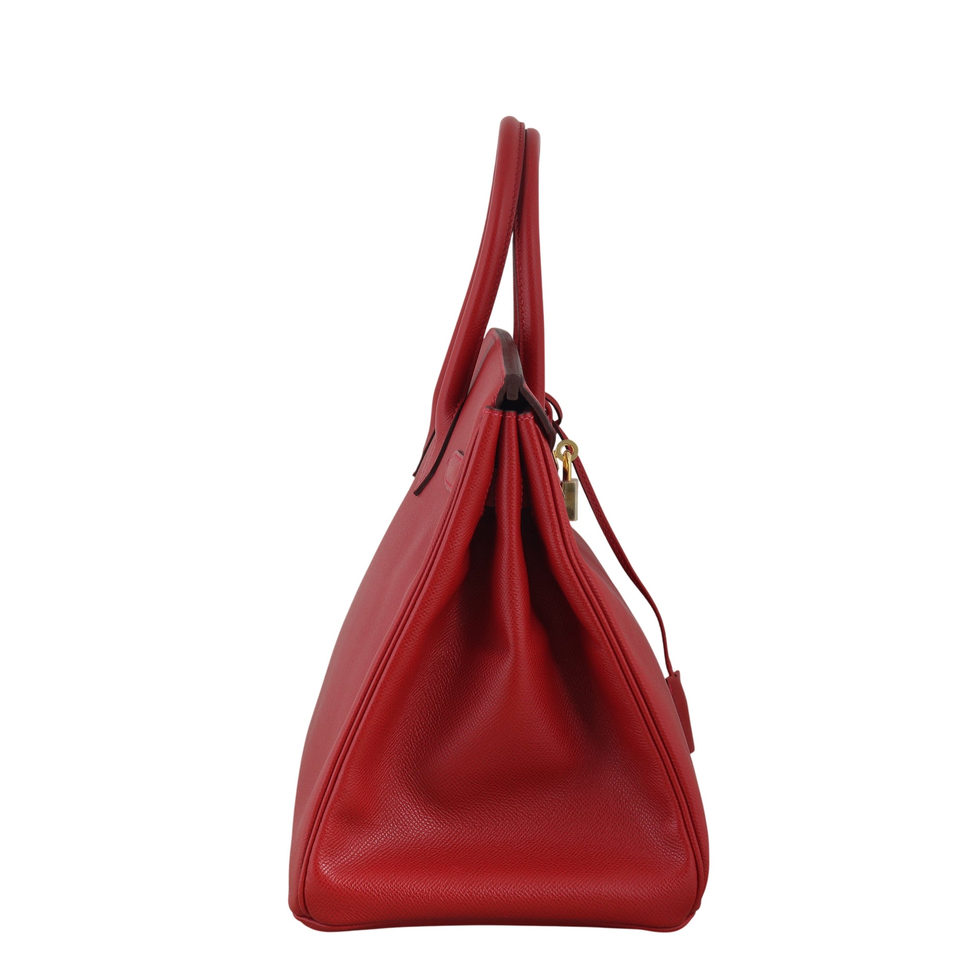 Hermes Birkin Epsom Rouge Cas Ue Handbag Travel Bag