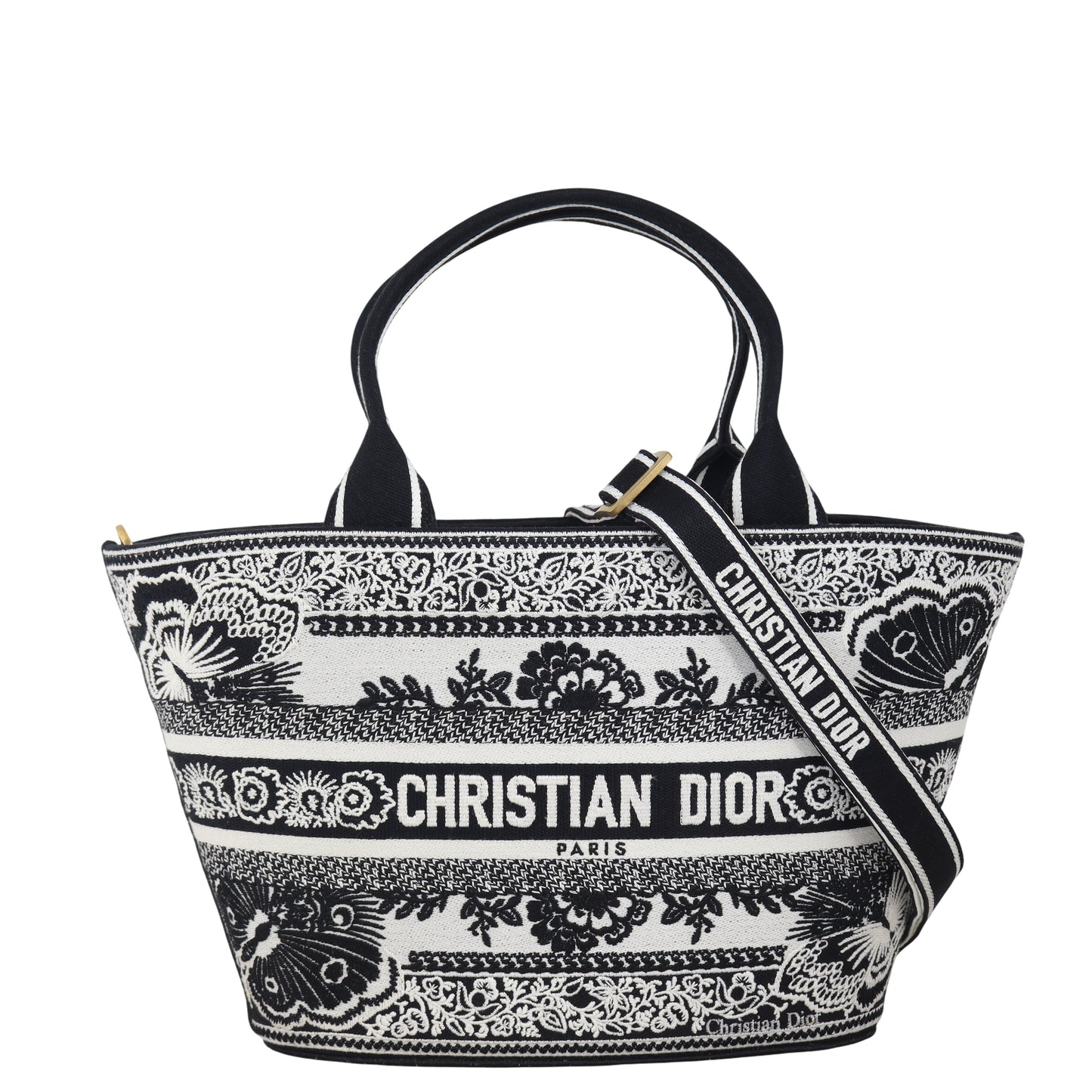 Dior Hat Basket Tote Handbag Tote Bag