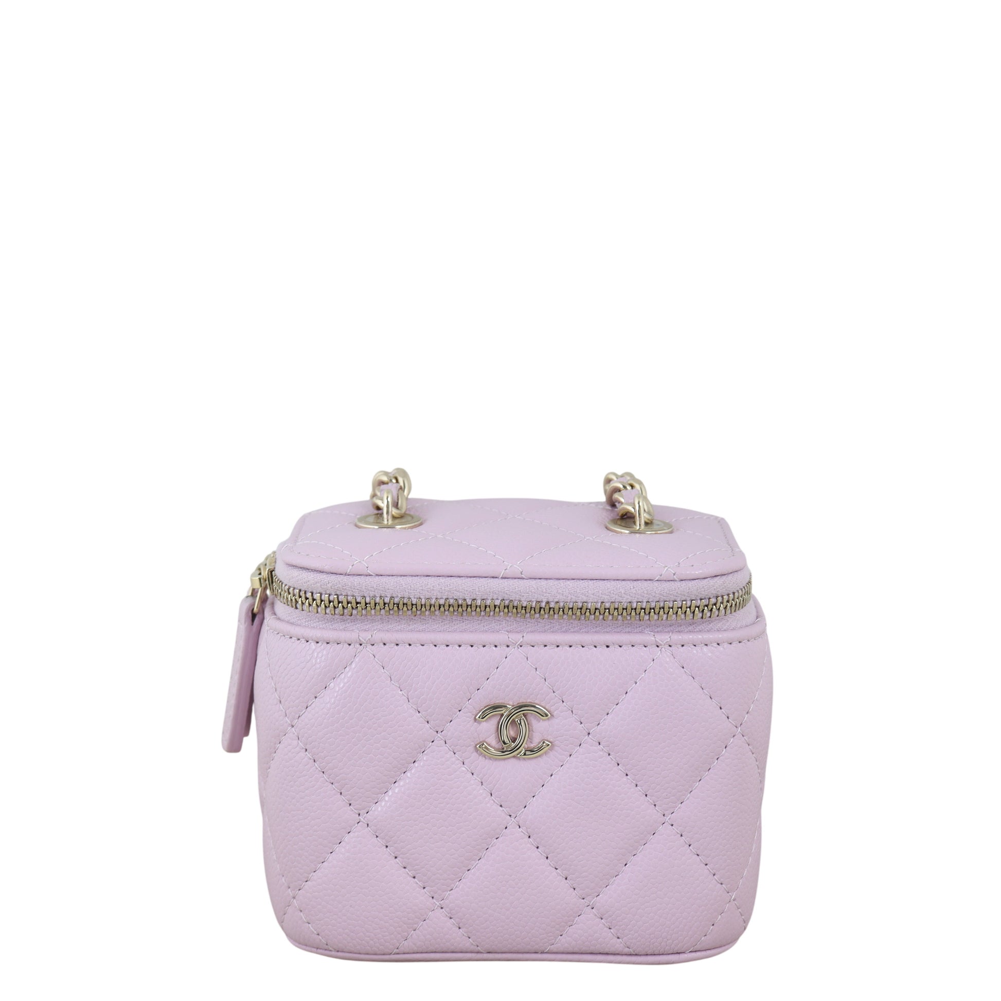 Chanel Vanity Case Bag Quilted Mini Crossbody Bag