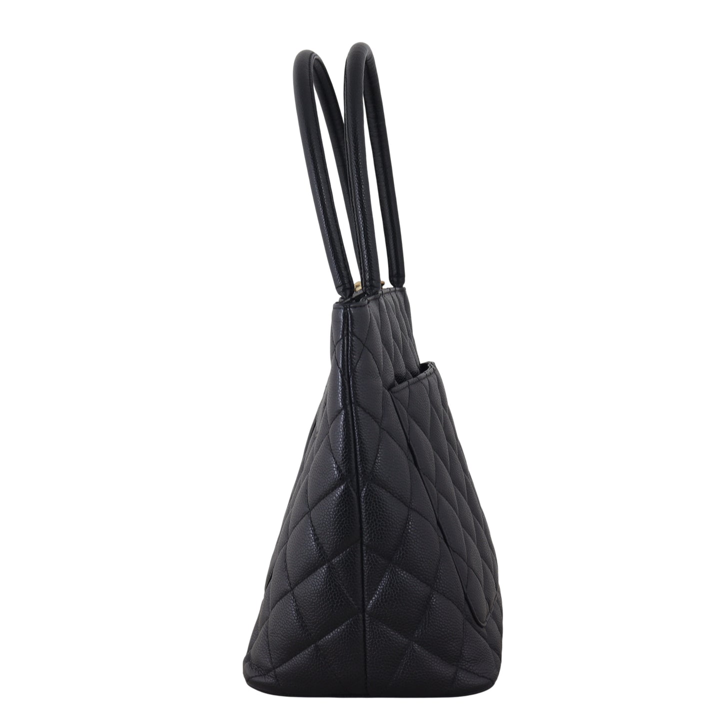 Chanel Medallion Tote Quilted Black Shoulder Bag Tote 13012026