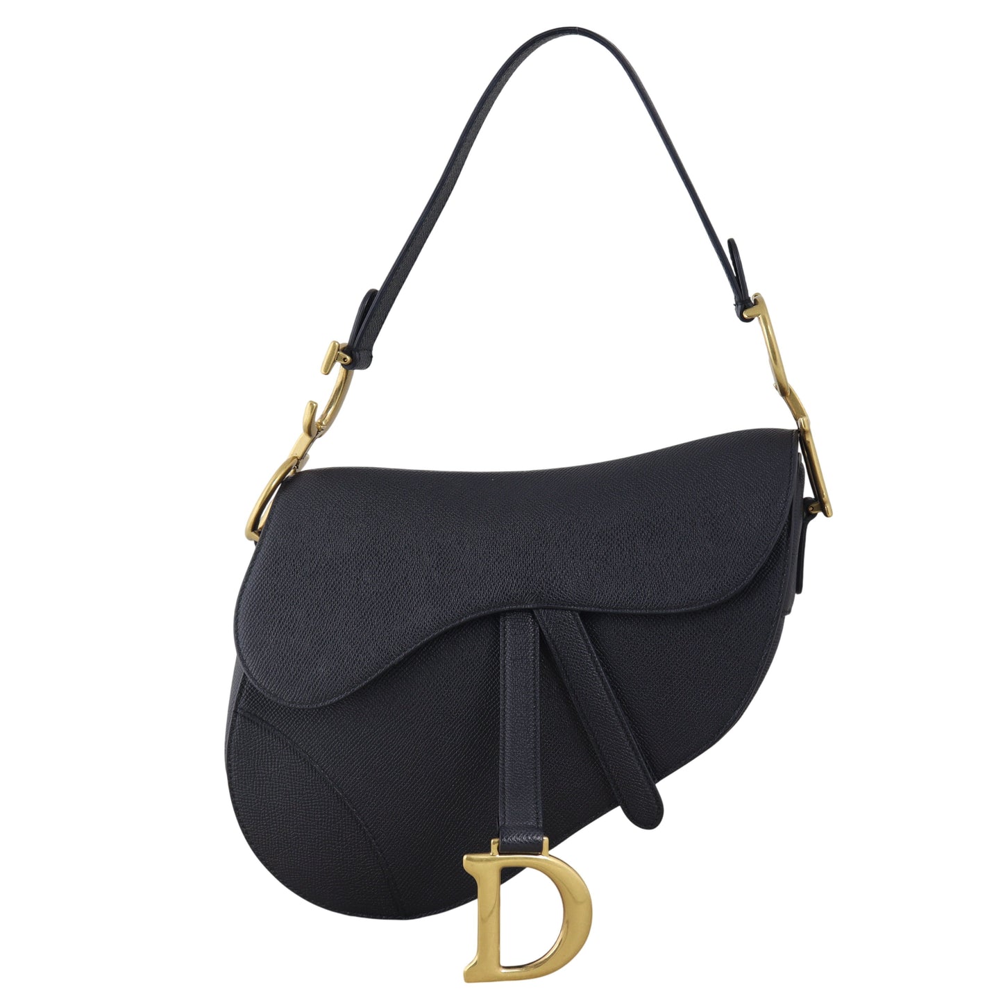 Dior Saddle Bag With Embroidered Strap Travel Bag