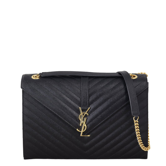 YSL Saint Laurent Envelope Bag Matelasse Large Crossbody Bag