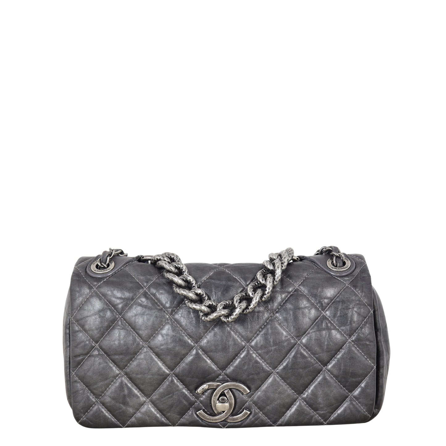 Chanel Pondicherry Bag Quilted Flap Shoulder Bag