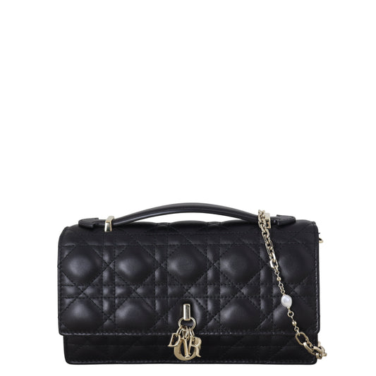 Dior My Top Handle Clutch On Handbag Mini Chain Clutch Bag