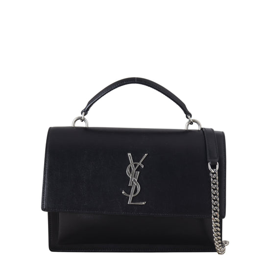 YSL Saint Laurent Sunset Crossbody Bag Large