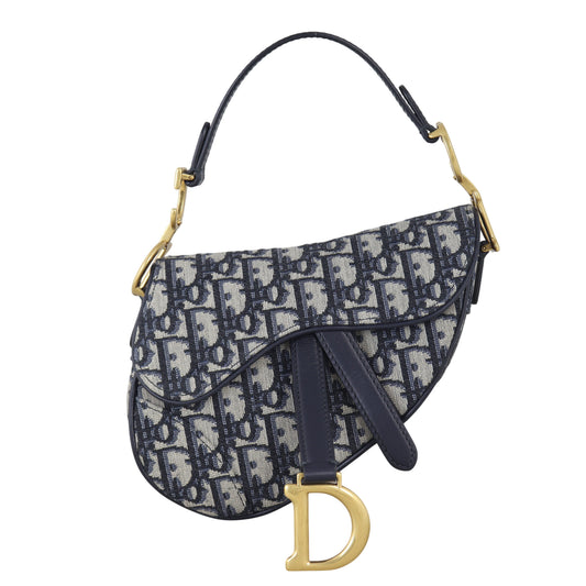 Dior Shoulder Bag Saddle Bag Oblique 2 Canvas Mini Small