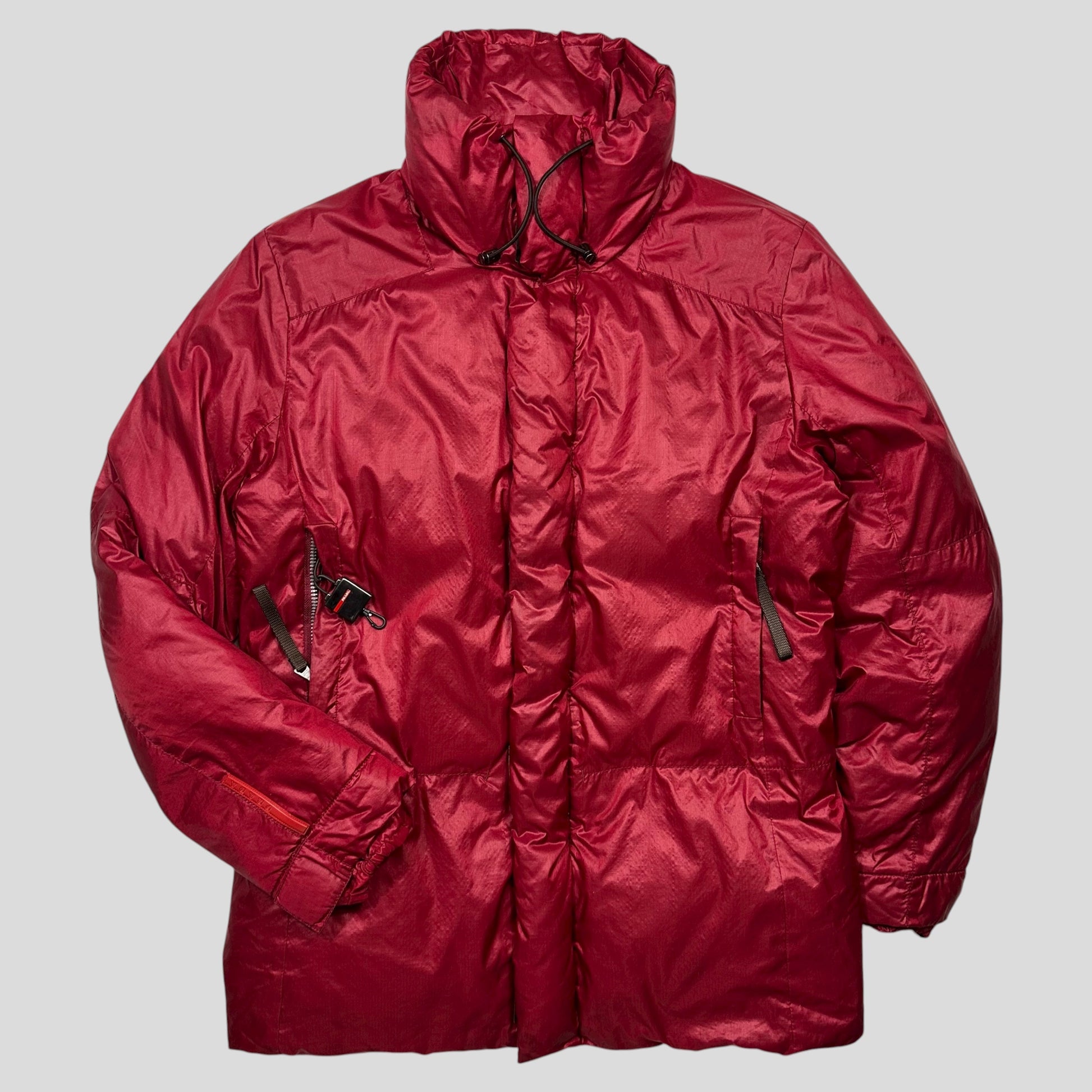 Prada Handbag Sport Down & Fleece Puffer Jacket - Nylon
