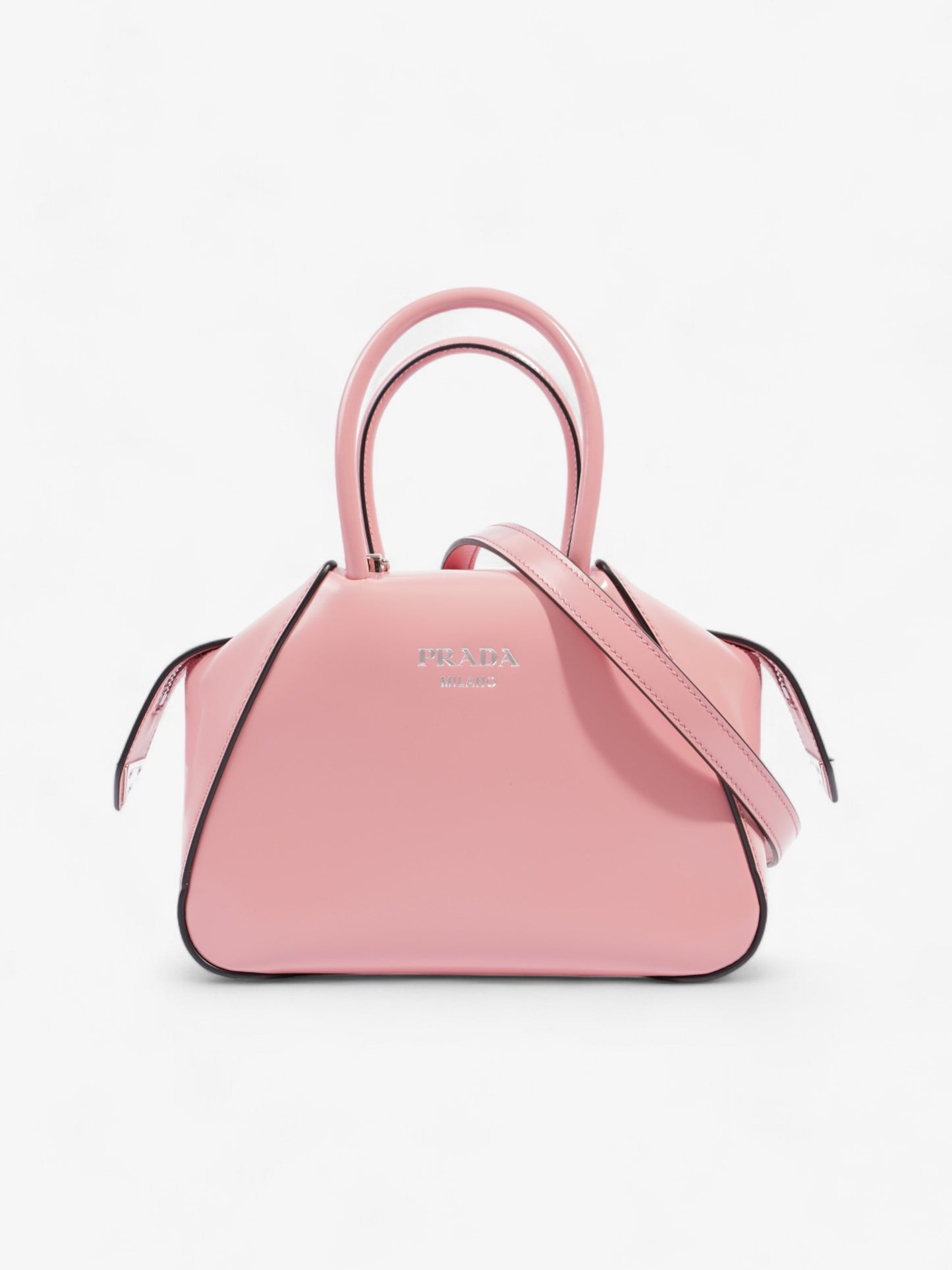 Prada Supernova Calfskin Shoulder Bag Leather Pink