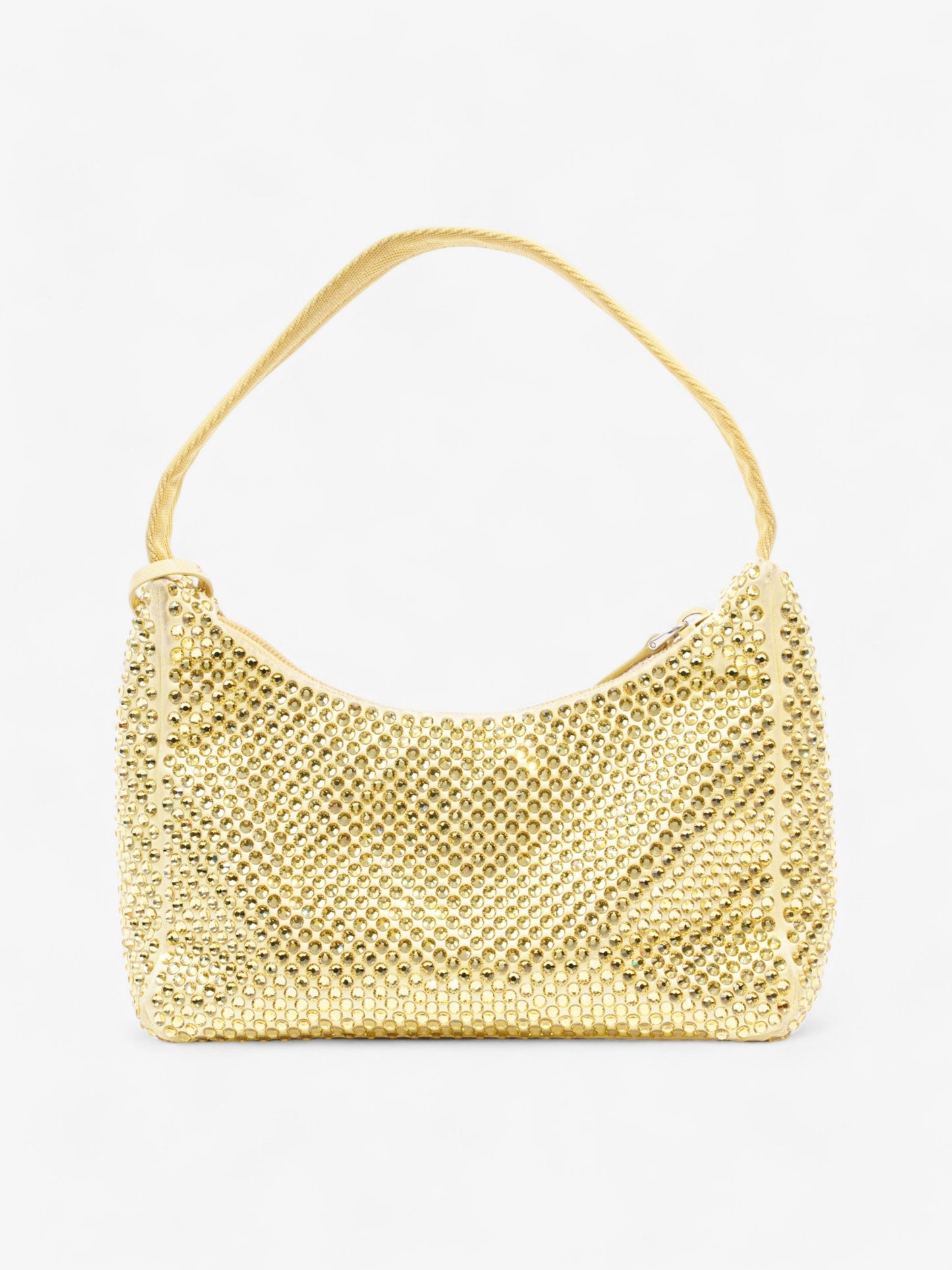 Prada Hobo Re Edition Silk Yellow Hobo Bag