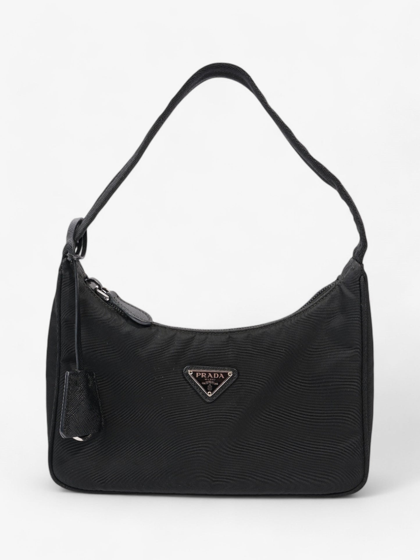 Prada Hobo Re Edition Nylon Black Hobo Bag