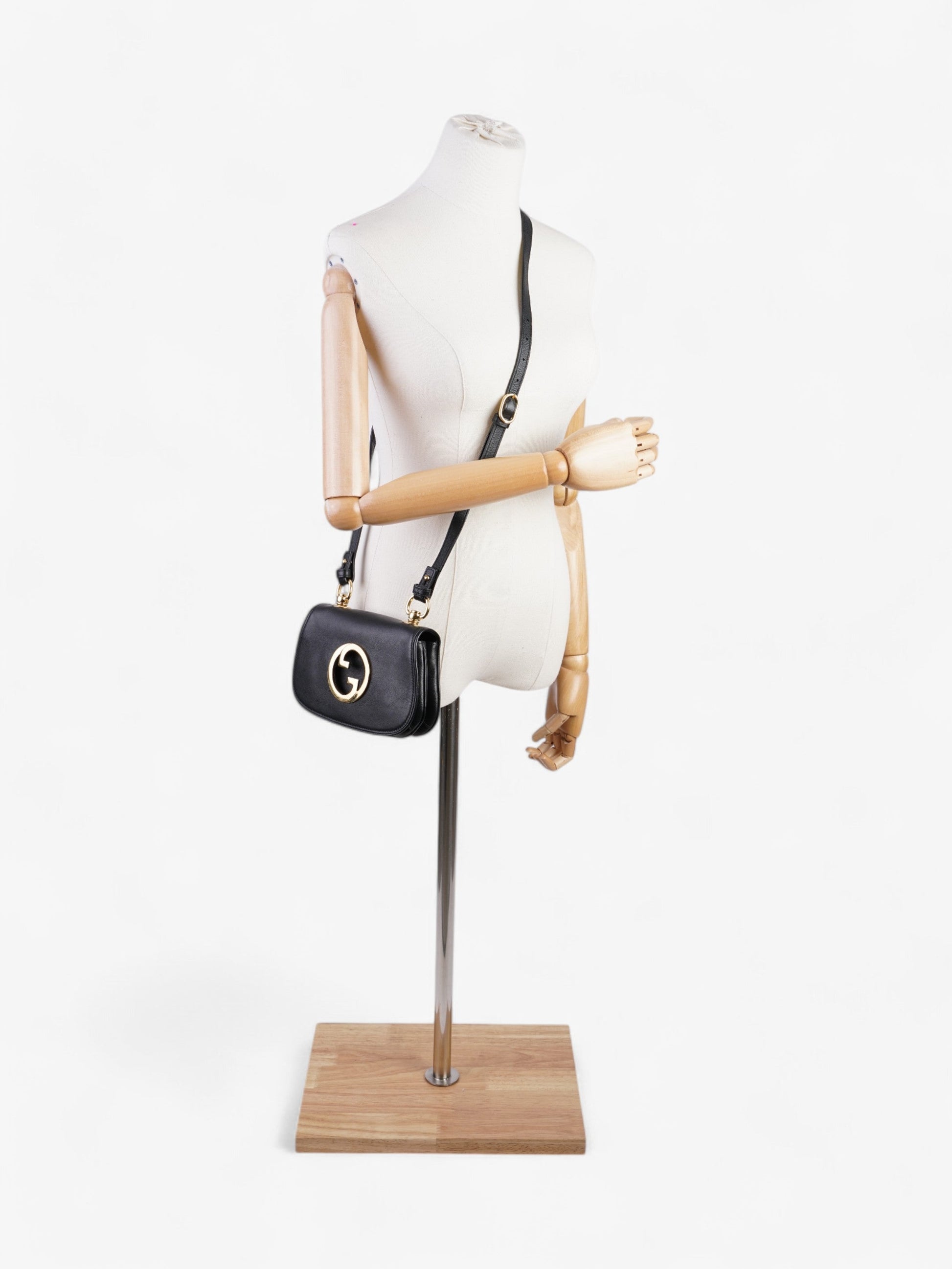 Gucci Blondie Bag Leather Black Shoulder Bag