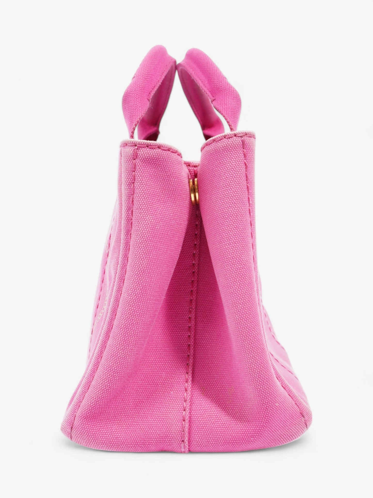 Prada Canapa Tote Cotton Pink Tote Bag