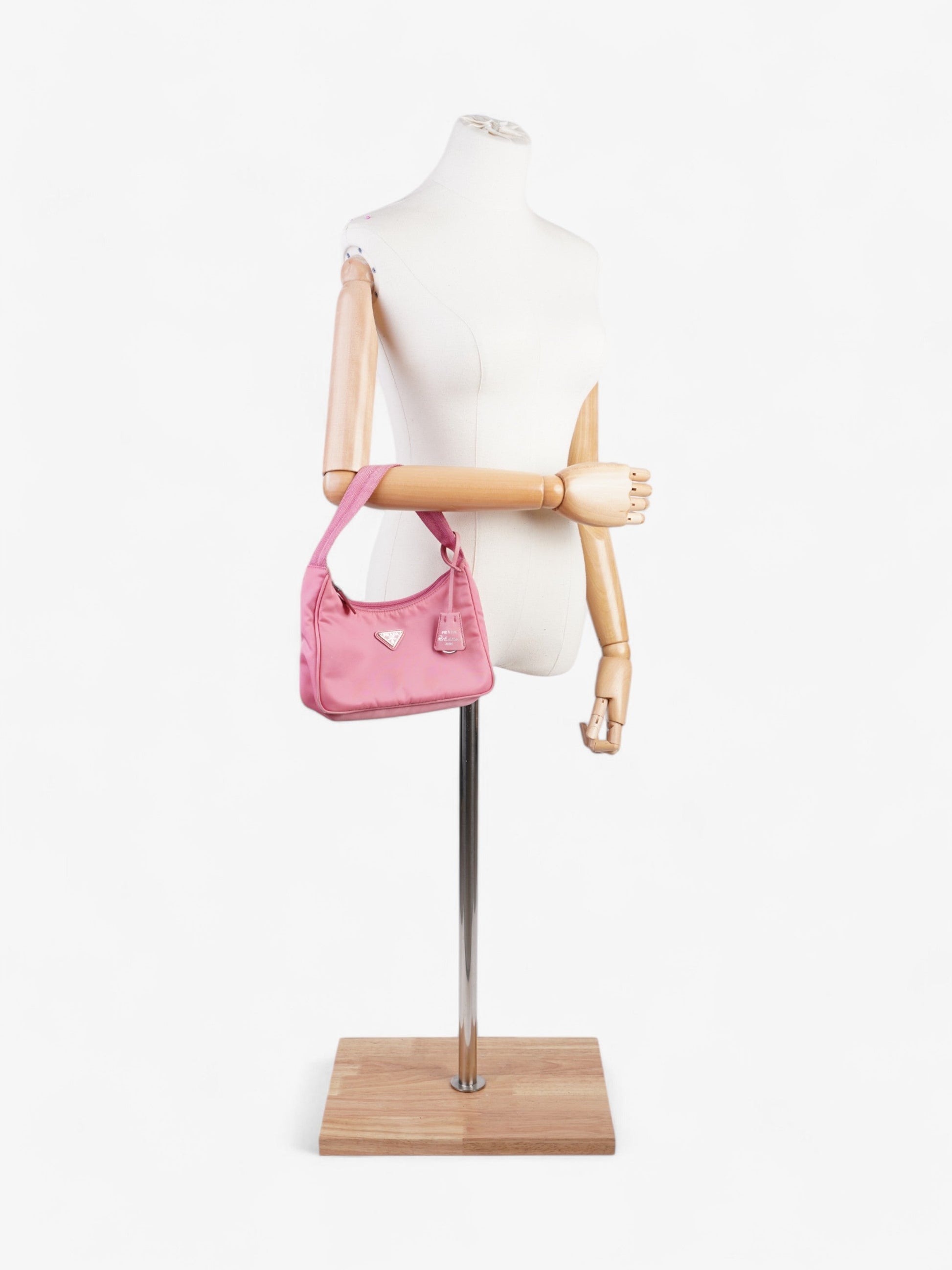 Prada Re Edition Re Shoulder Bag Nylon Pink