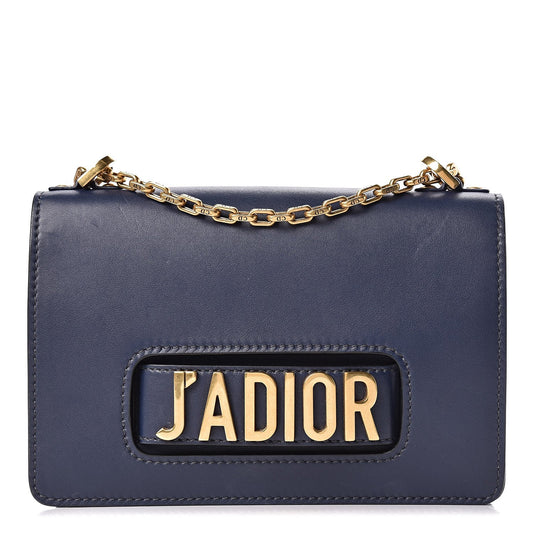 Dior Christian Calfskin J'A Bag Chain Flap Travel Bag