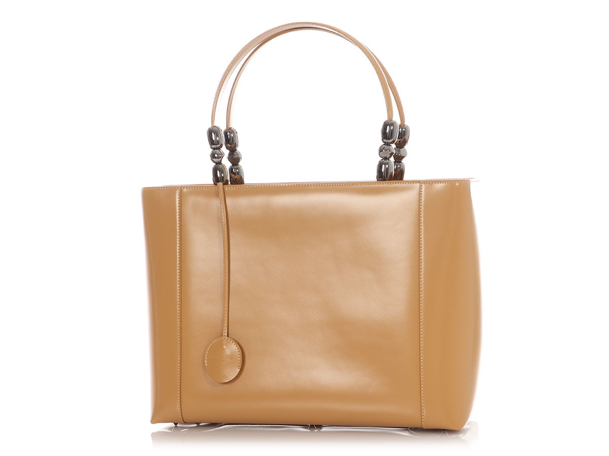 Dior Malice Tote Tan Large Tote Bag