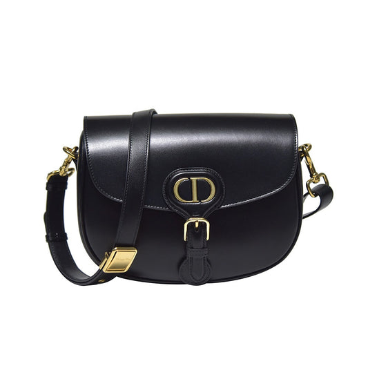 Dior Handbag Box Calfskin Bobby Bag - 4 Rented Leather Black Medium