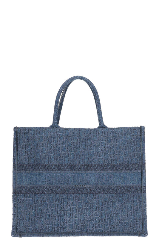 Dior Tote Bag Book Tote Blue