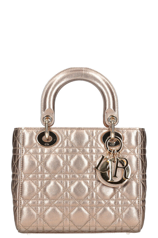 Dior Handbag Lady My ABC Bag Gold Small