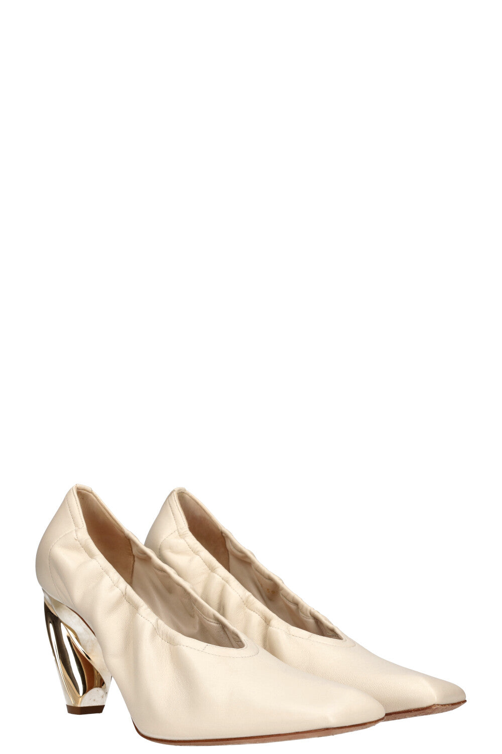 Dior Deesse Heels White Shoes