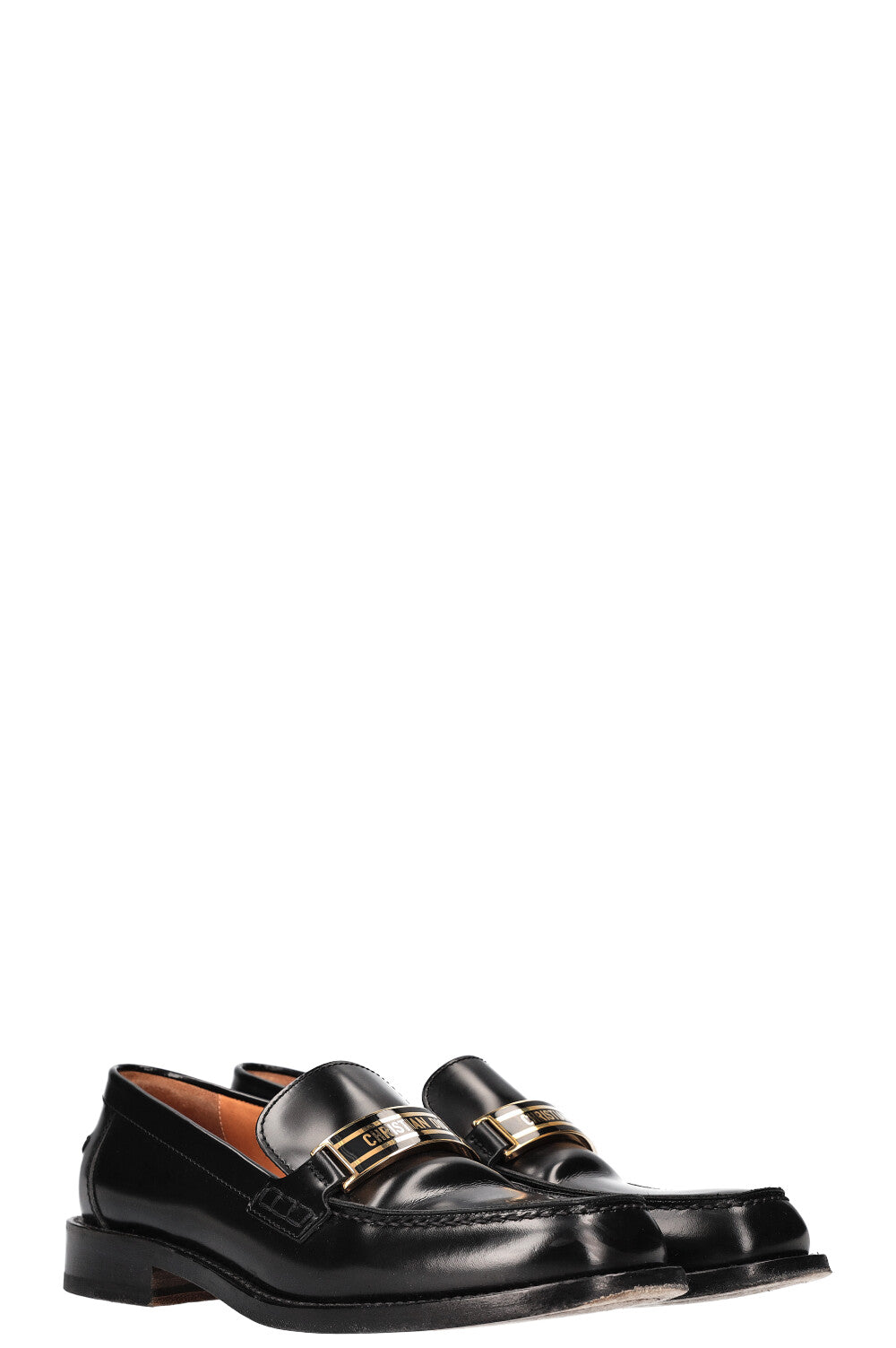 Dior Code Loafer Flats Black Shoes