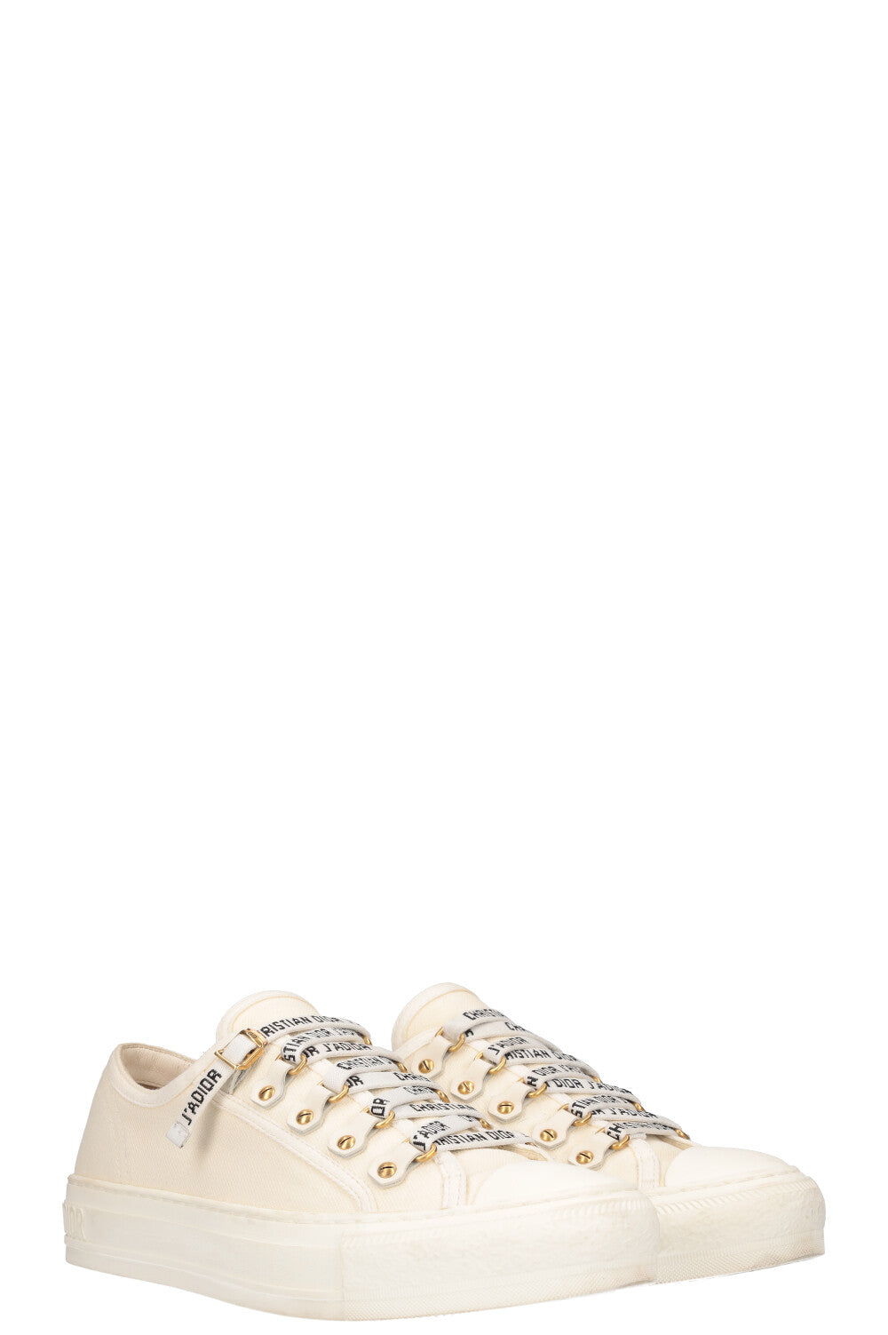 Dior Handbag Walk 'N' Sneakers White Shoes
