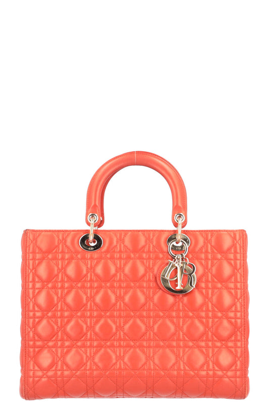 Dior Handbag Lady Large Handbag Large Lady