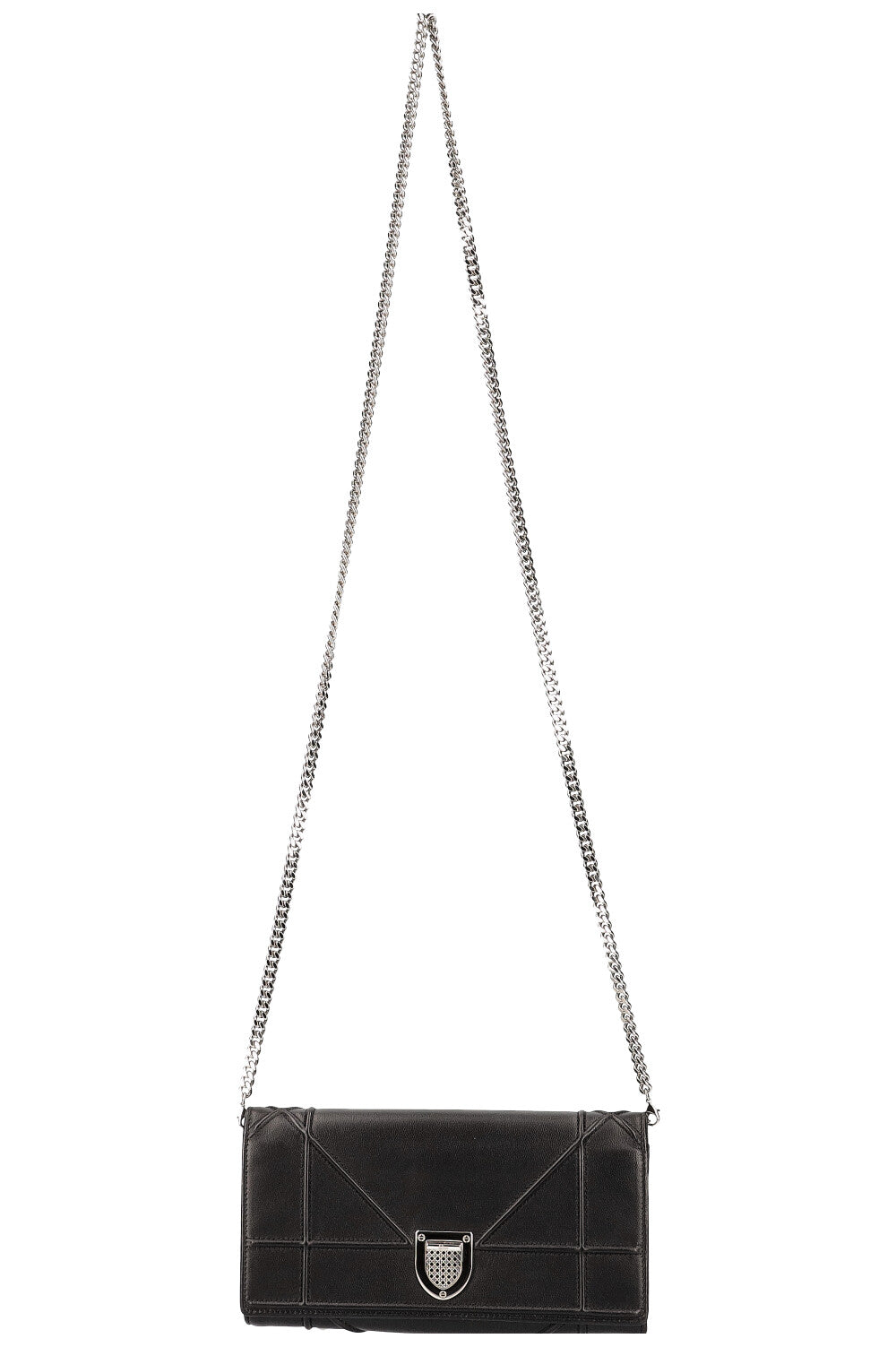 Dior Handbag ama Wallet On Black Chain