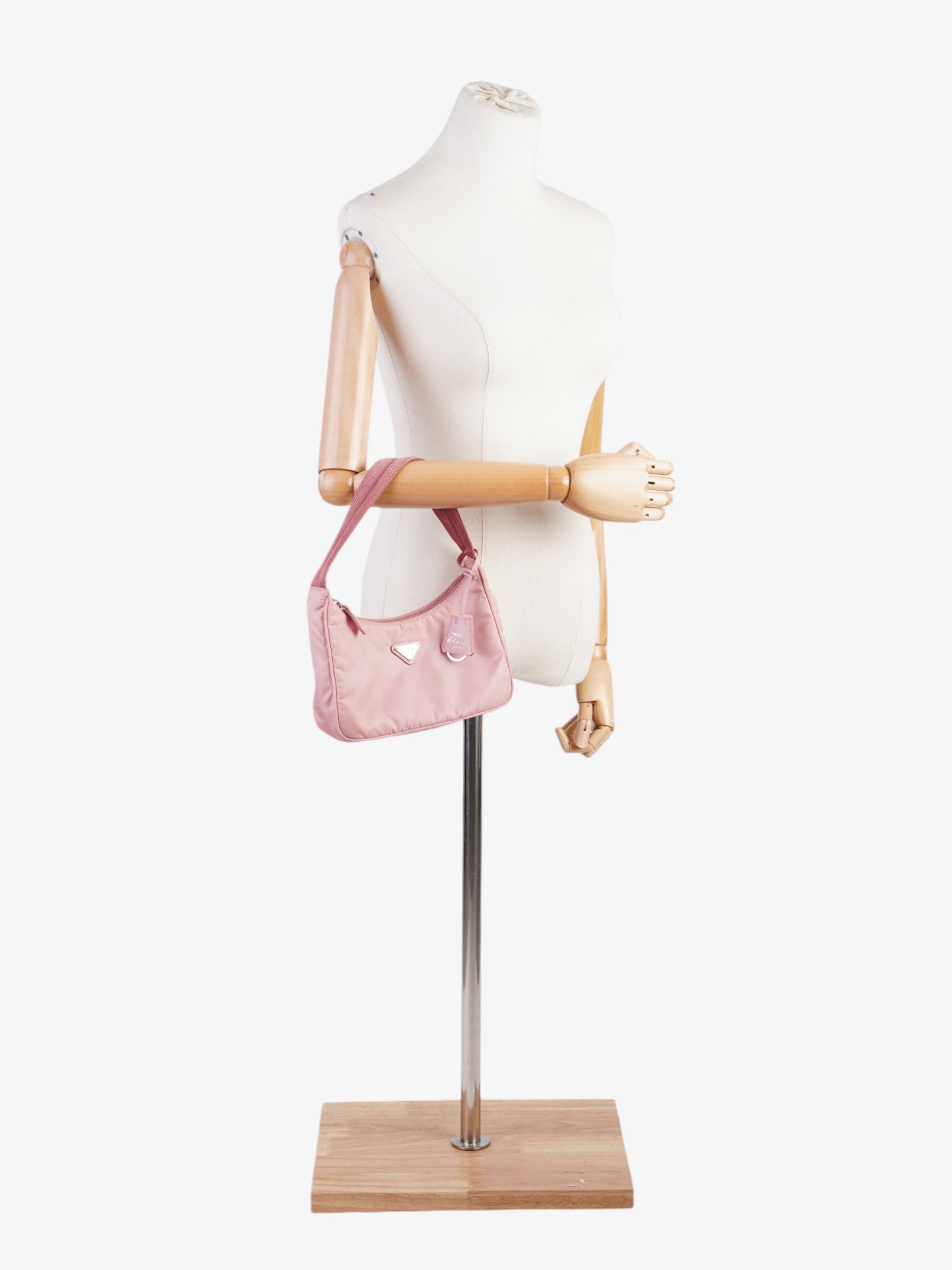 Prada Re Edition Shoulder Bag Nylon Pink