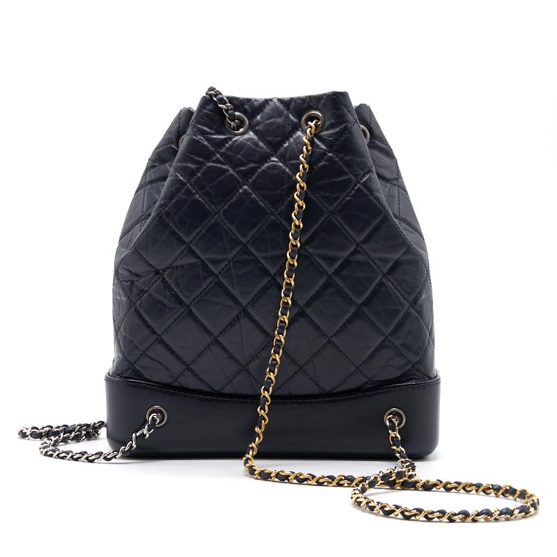 Chanel 's Gabrielle Backpack in Dark Navy