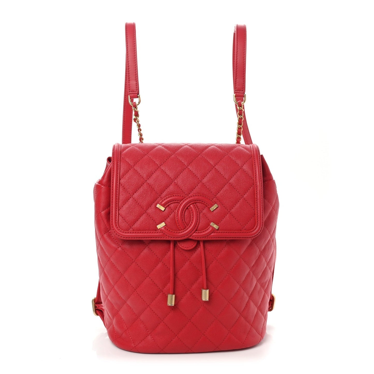 Chanel CAVIAR QUILTED FILIGREE BACKPACK