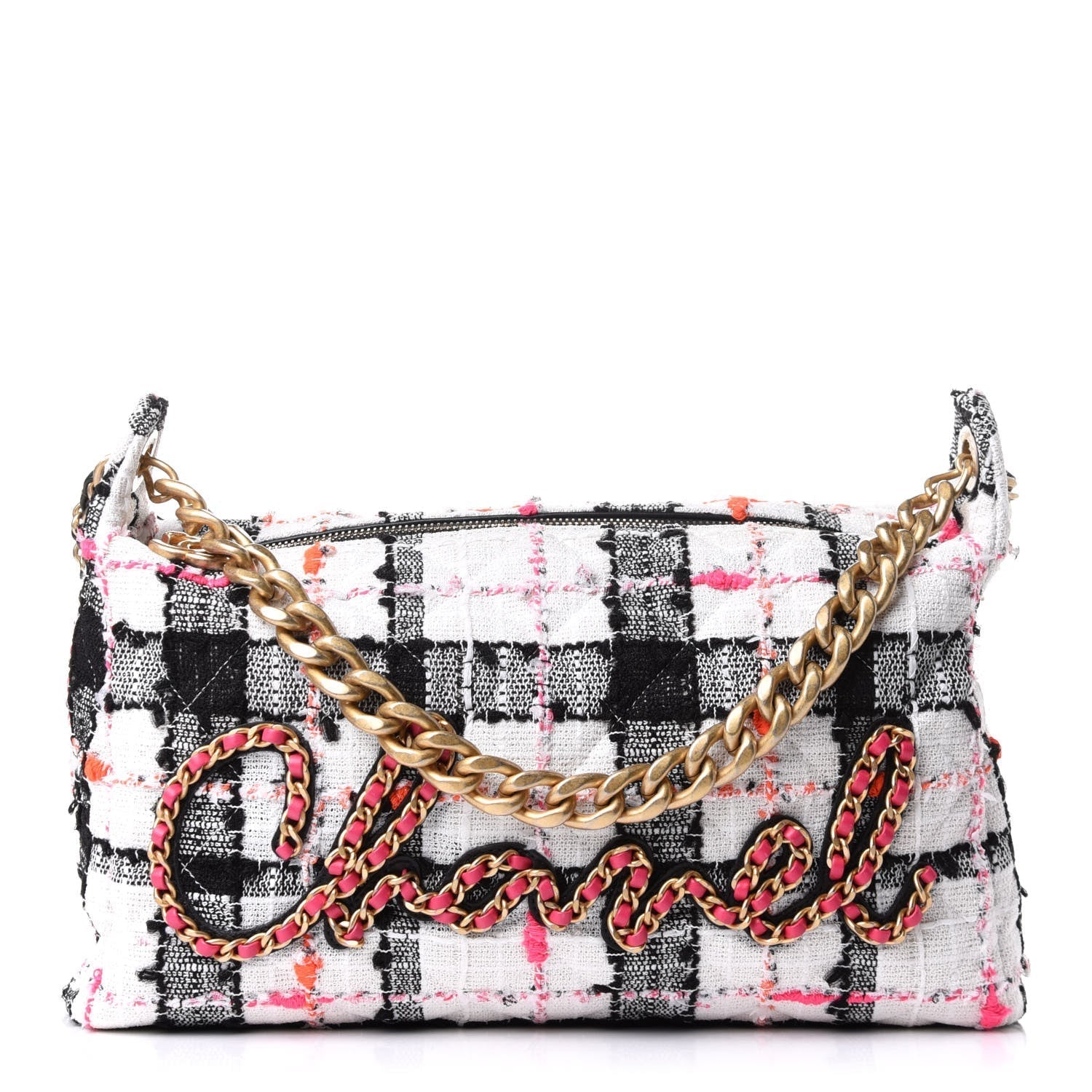 Chanel TWEED 20S HOBO Shoulder Bag