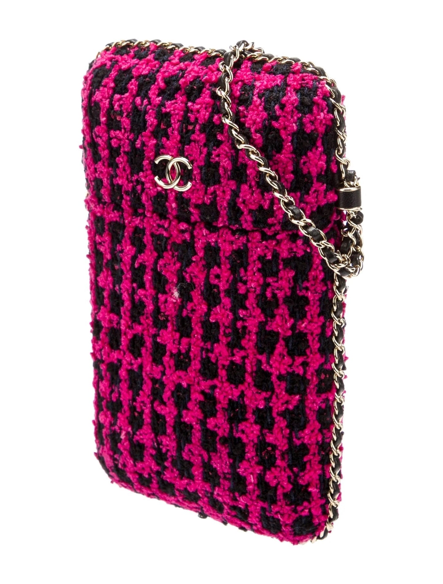 Chanel CC TWEED PHONE Handbag