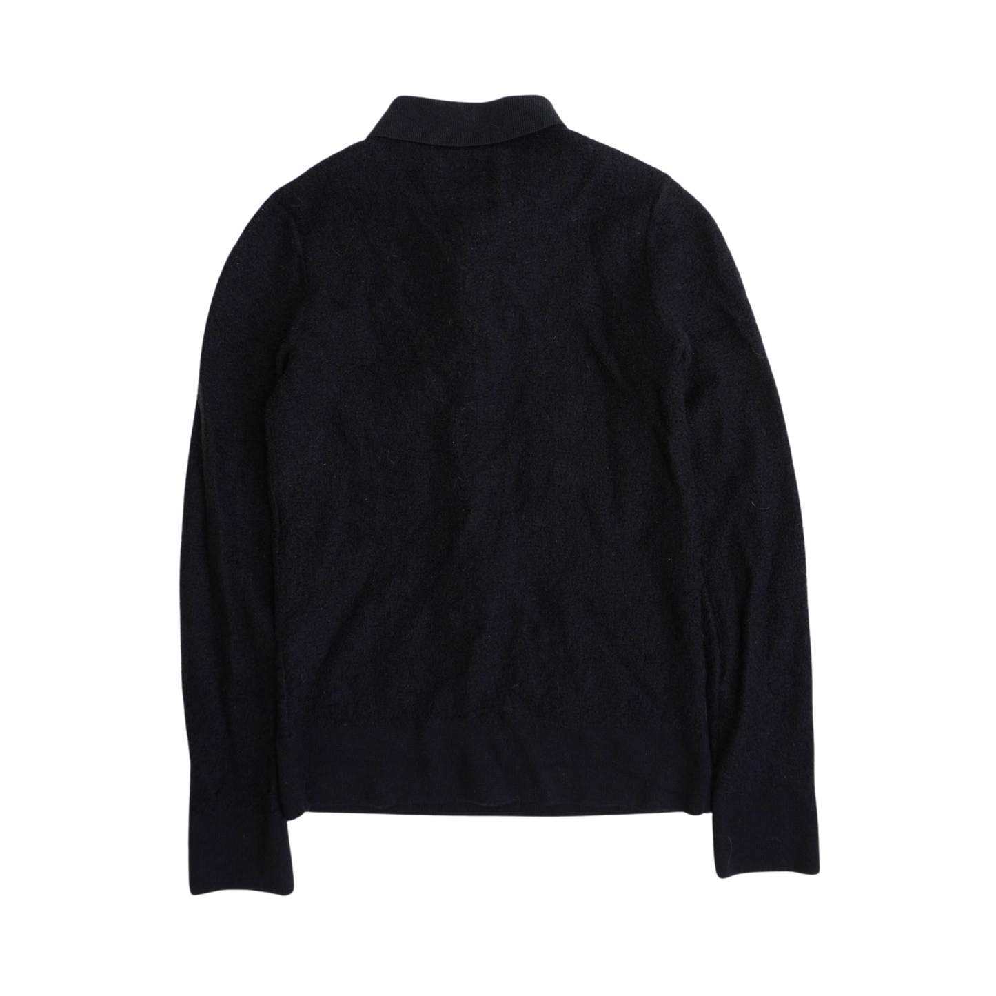 'Uniform' Wool Polo Shirt - Women's XS Button Down