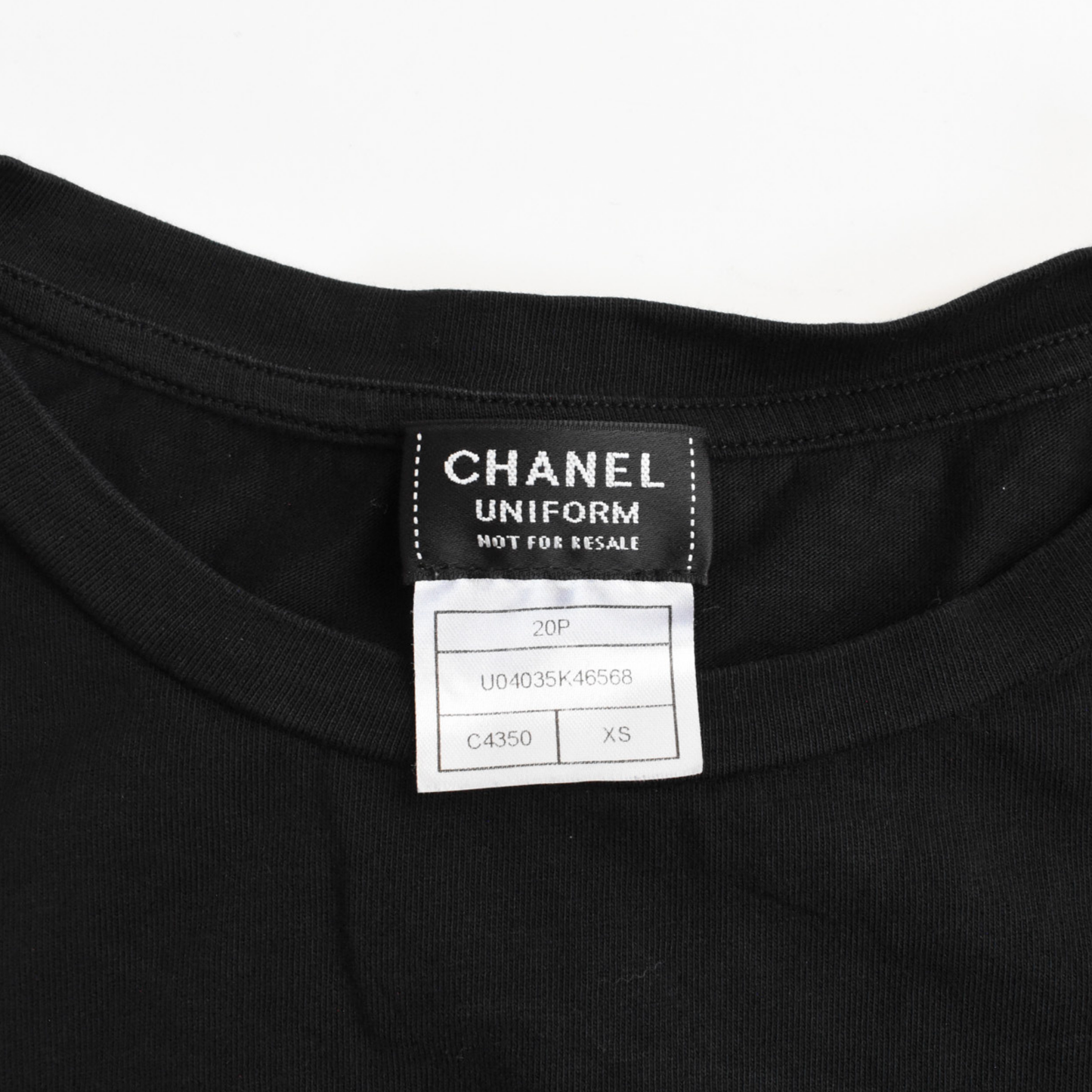 Chanel Uniform Logo Top - Women's XS Accessory
