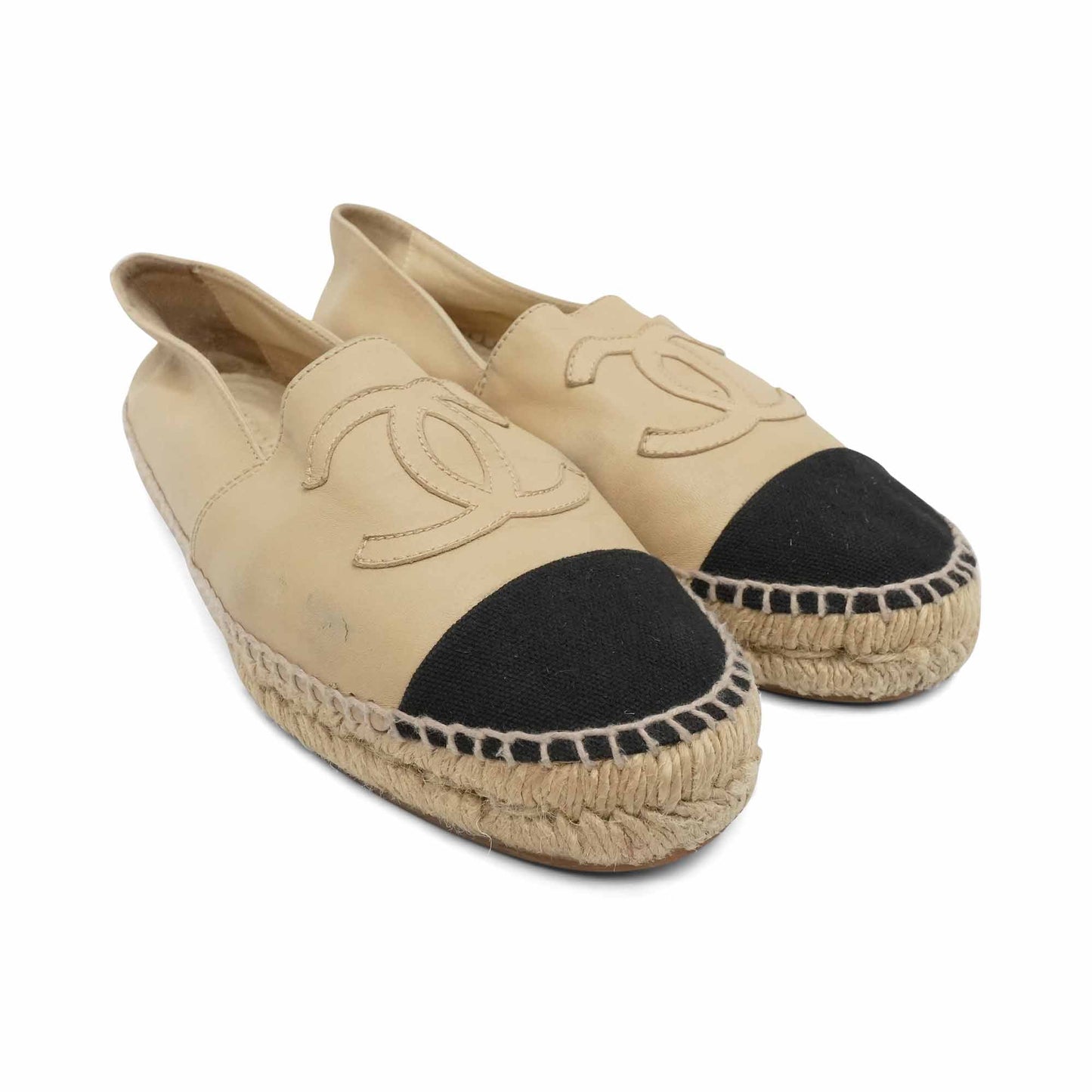 Chanel Leather Espadrilles - Women's 39 Accessory