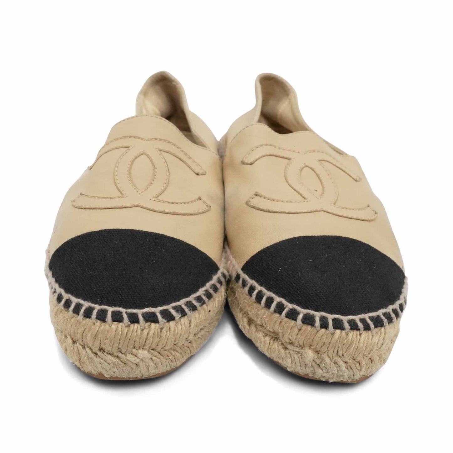 Chanel Leather Espadrilles - Women's 39 Accessory