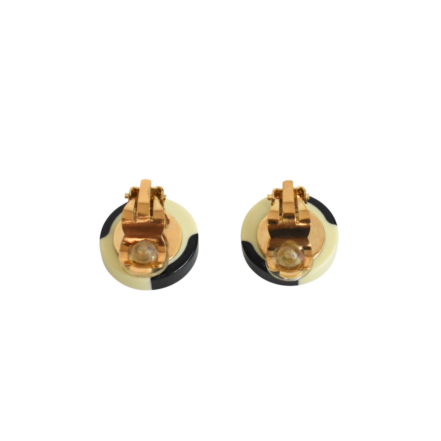 Chanel 'Coco Mark' Check Earrings Jewelry