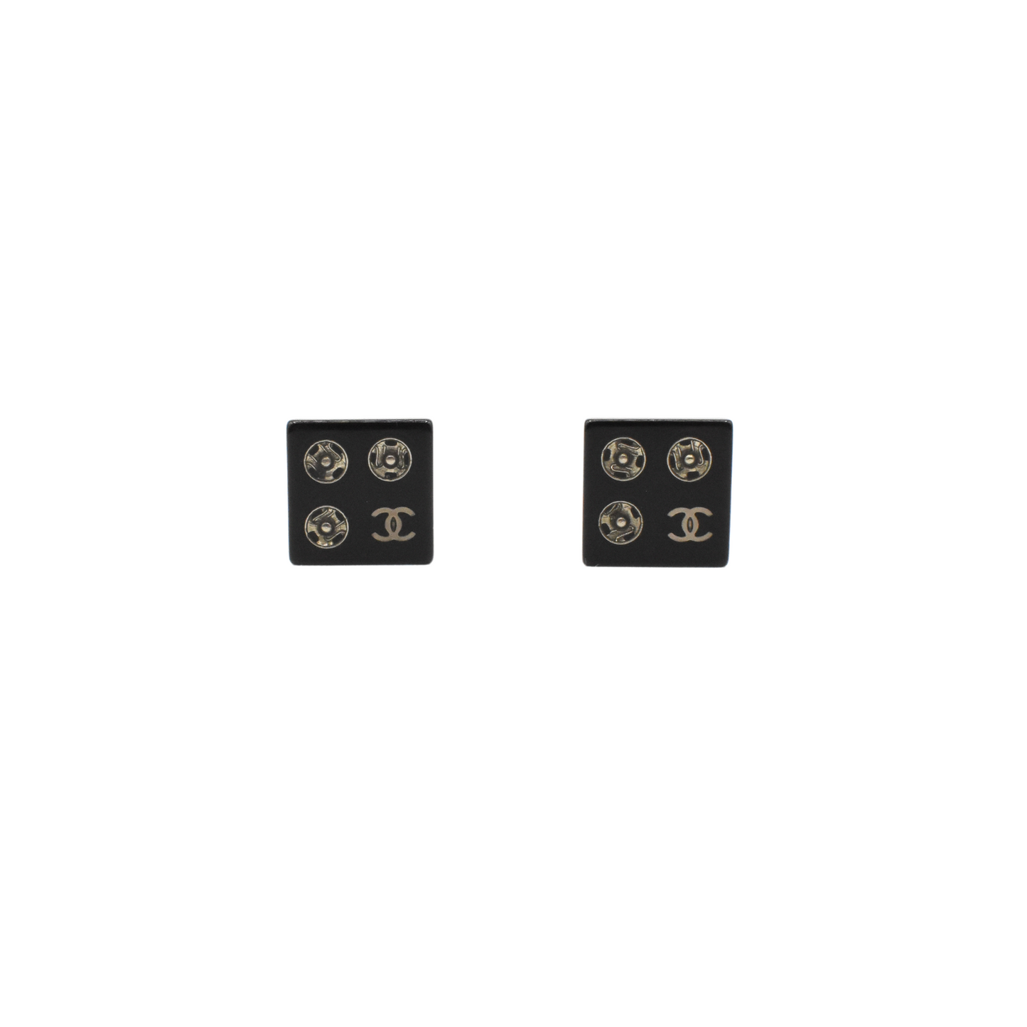 Chanel 'Coco Mark' Clip Earrings Jewelry