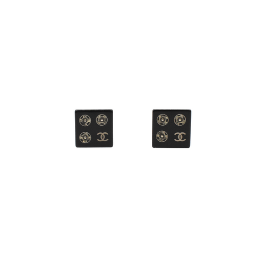 Chanel 'Coco Mark' Clip Earrings Jewelry