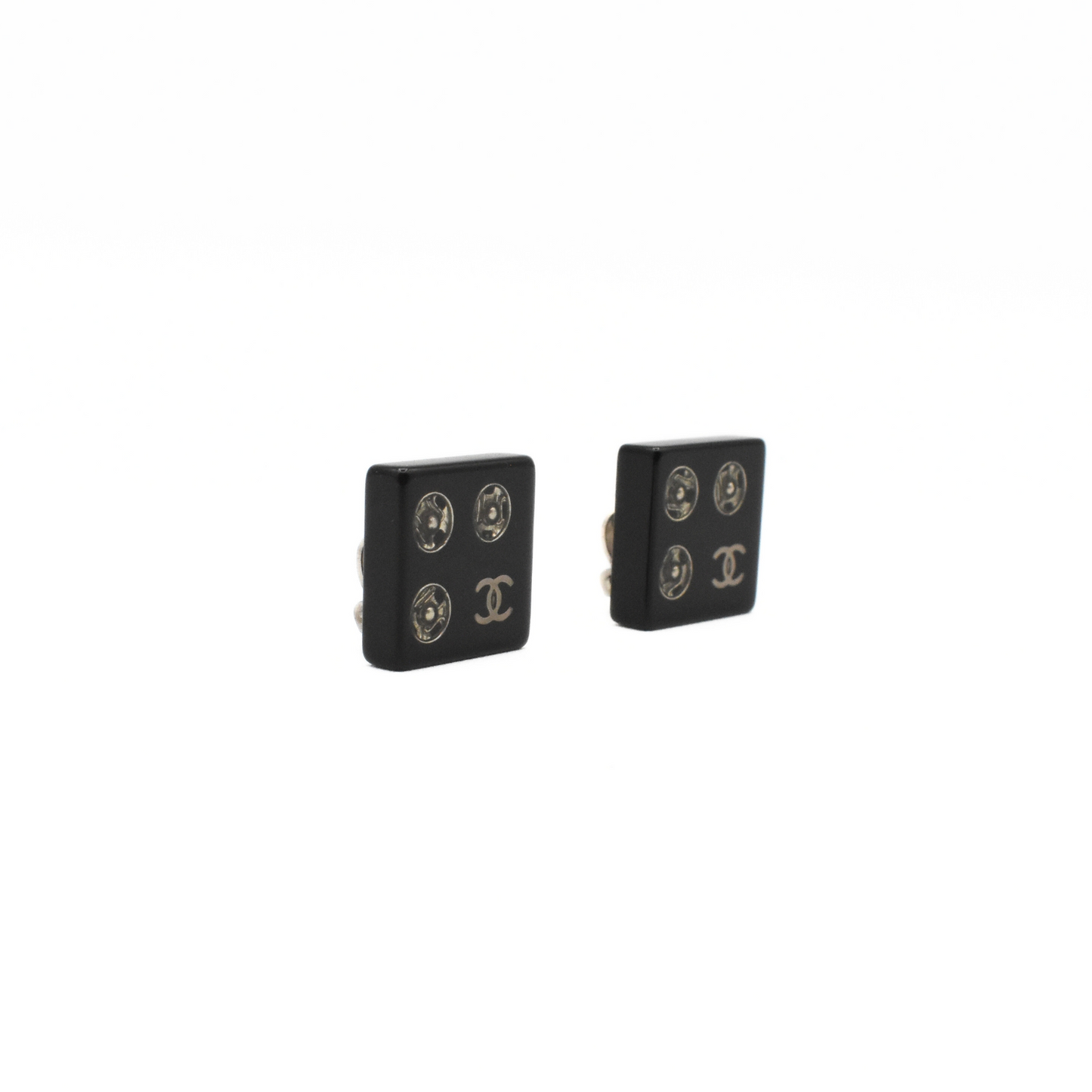 Chanel 'Coco Mark' Clip Earrings Jewelry