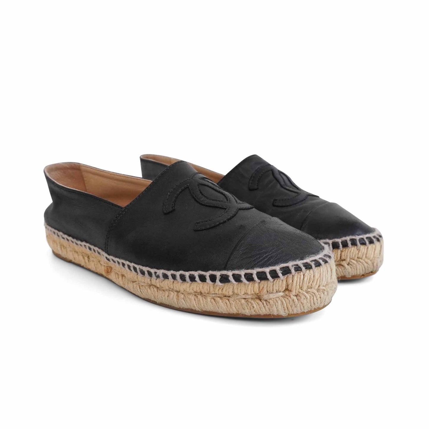 Chanel Leather Espadrilles - Women's 37 Accessory