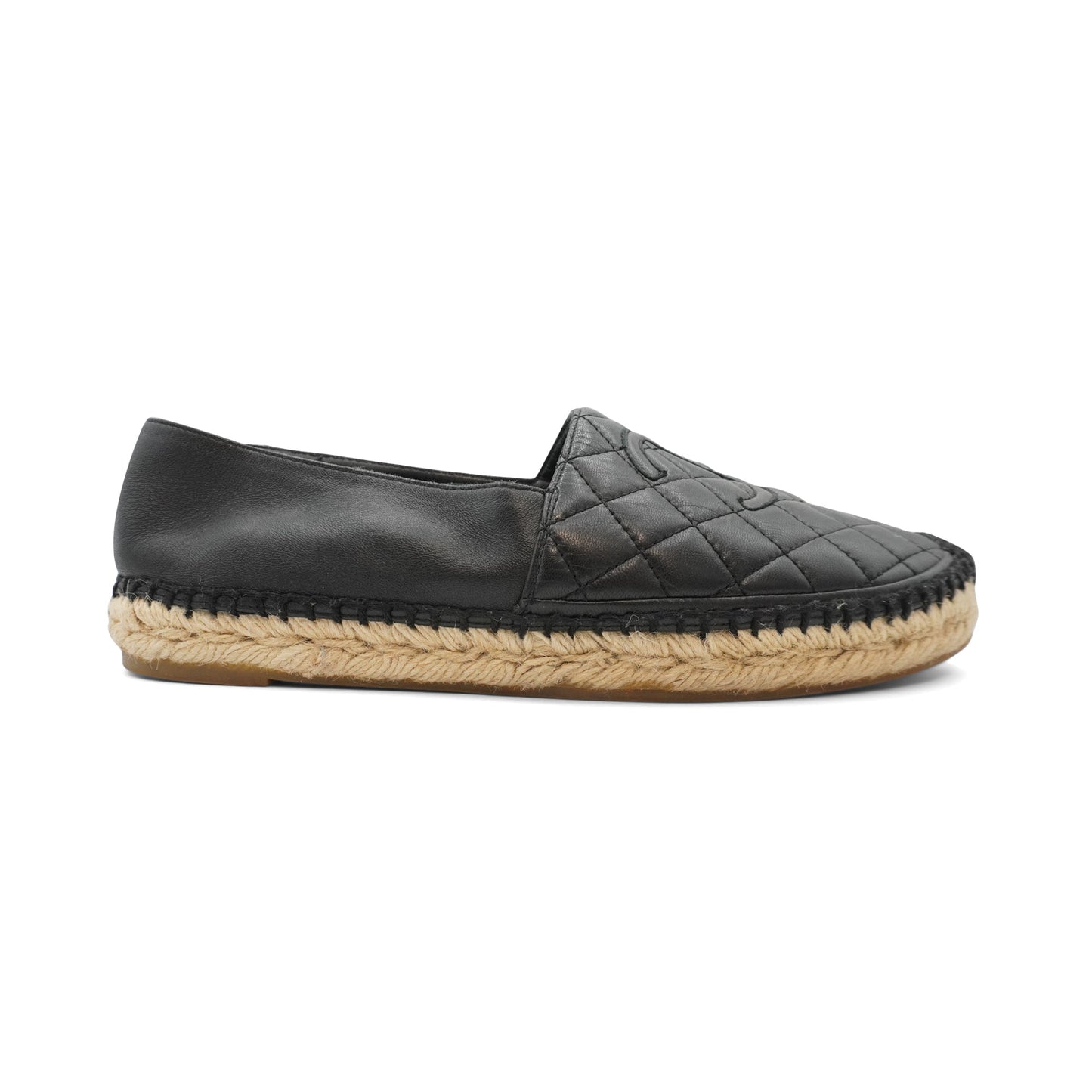 Chanel 'CC Quilted' Espadrille - Women's 40 Shoes