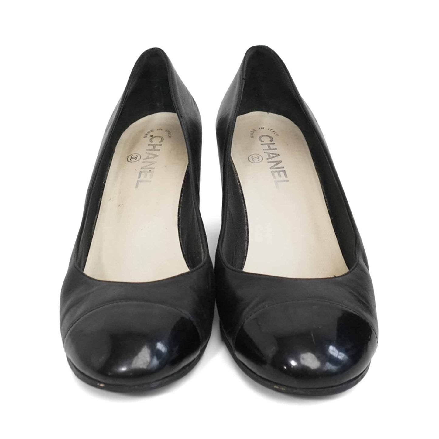 Chanel Leather Wedges - Women's 7.5 Accessory