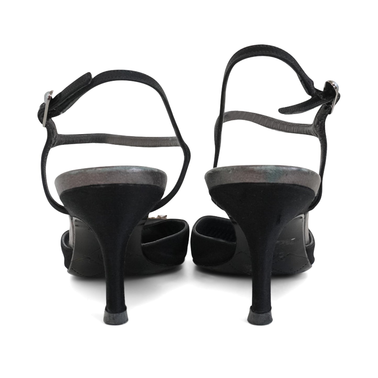 Chanel Satin Heels - Women's 39