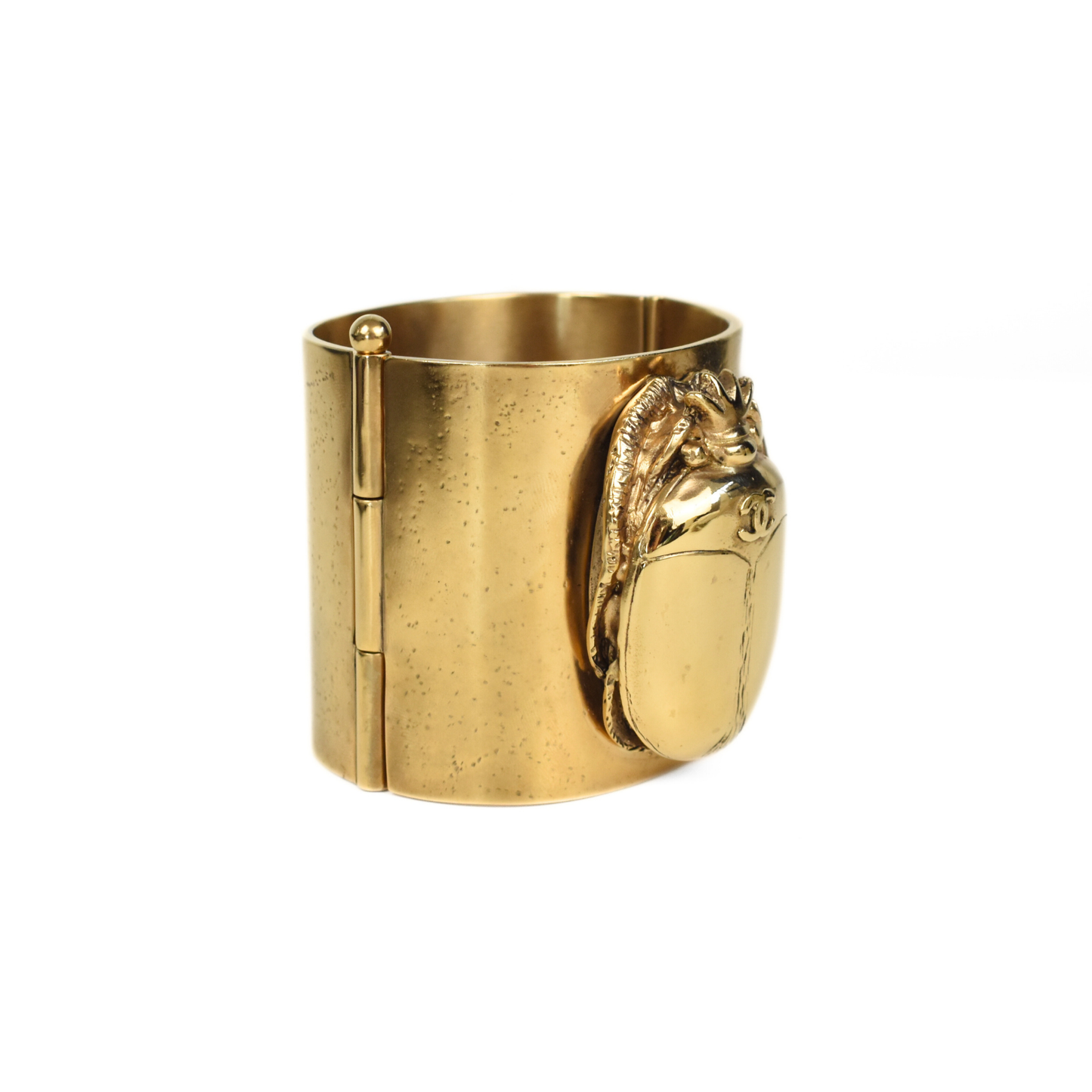 Chanel Scarab Beetle Cuff Accessory