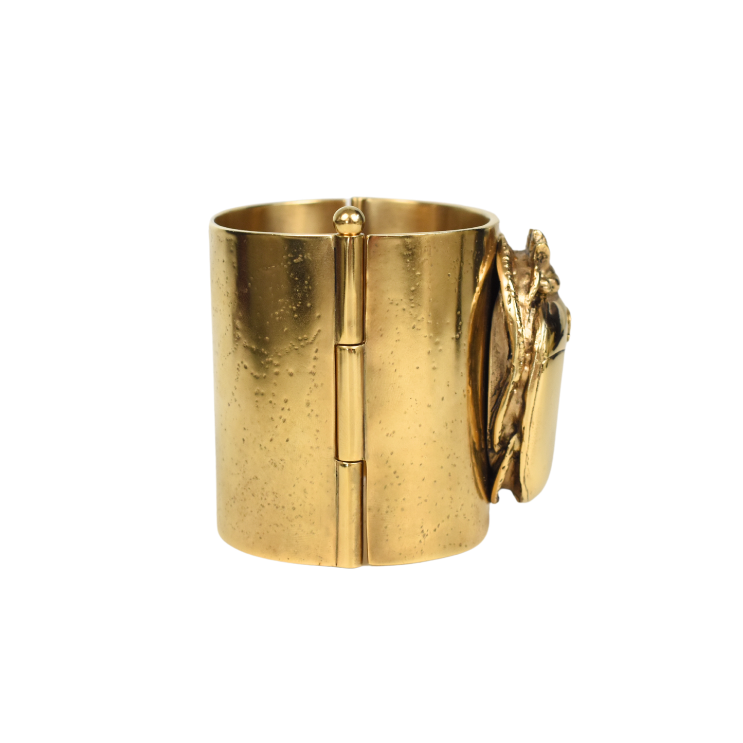 Chanel Scarab Beetle Cuff Accessory