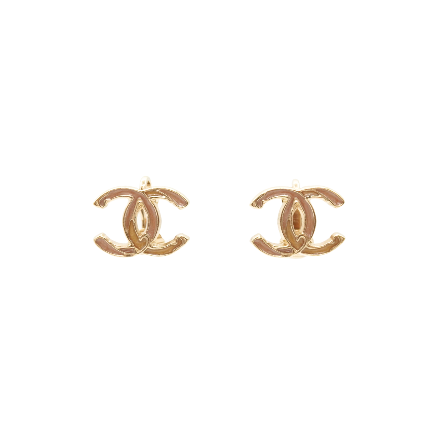 Chanel ' Cocomark' Clip On Earrings Jewelry