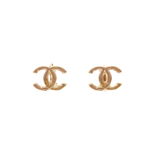 Chanel ' Cocomark' Clip On Earrings Jewelry